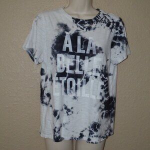 Sz S 5a7 Cinq a Sept "A La Belle Etoille" Tie Dye T-Shirt Tee